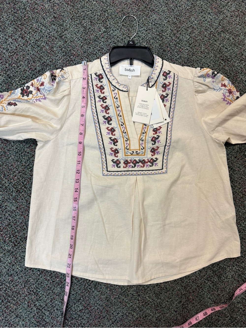 BA&SH NWT Caloe Top Size 2/M - Picture 11 of 13